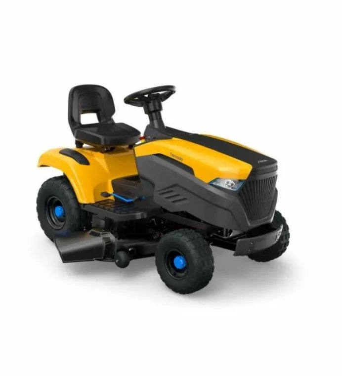 Tondeuse autoportée électrique SENTAR Tornado 398e – 98 cm – Batterie Lithium 48V 30Ah – Éjection latérale & Mulching