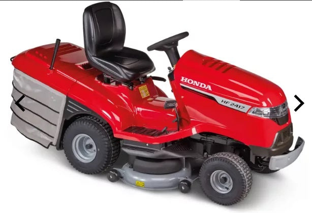 Tondeuse autoportée Honda HF 2417 HBE – 102 cm – Vitesse variable – Mulching & Ramassage – Moteur puissant