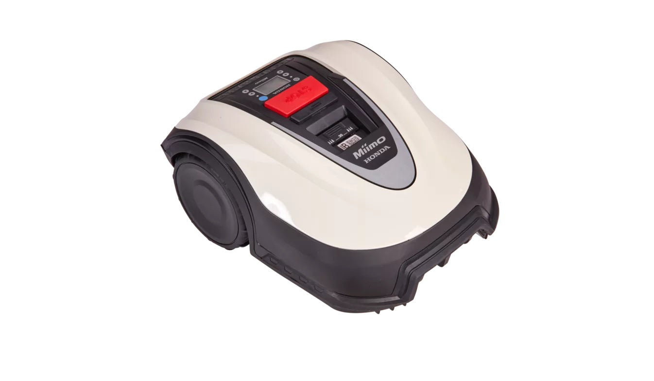 Robot Tondeuse Honda MIIMO HRM 40 Live – Jusqu’à 400 m² – Connecté Wi-Fi – Batterie Lithium – Largeur de coupe 19 cm