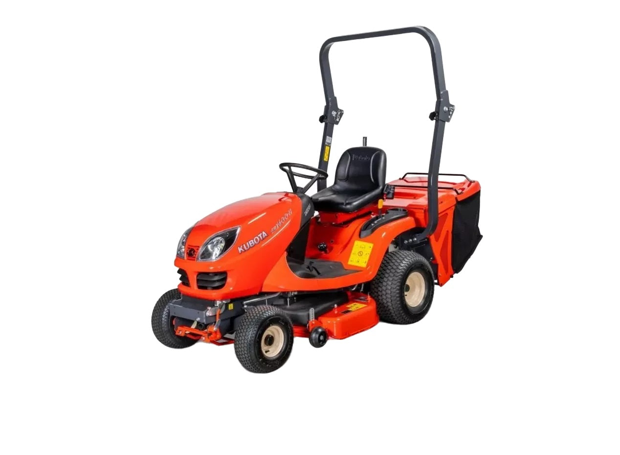 Tondeuse autoportée diesel Kubota GR1600II – 13,5 CV – 107 cm – Bac 370 L – Transmission hydrostatique par cardan