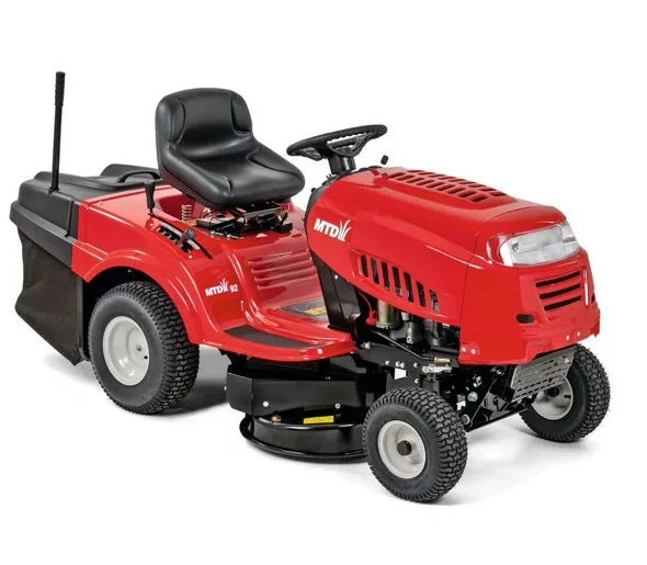 Tondeuse autoportée MTD 92 à ramassage intégré – 92 cm – Moteur 382 cm³ – Bac arrière – Mulching en option