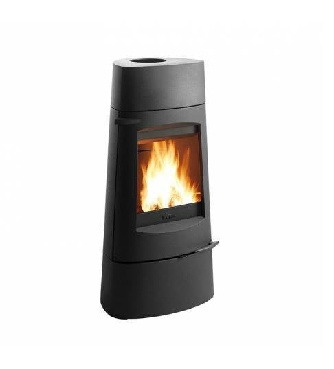 Poêle à bois Invicta Aratos 8 kW – Fonte anthracite, faible émission CO, bûches < 39 cm