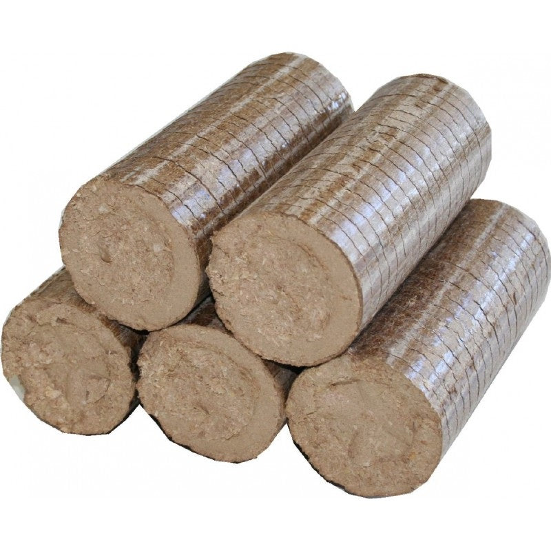 Palette bûches compressées 100% feuillus – 1040 kg – Bois densifié haute performance