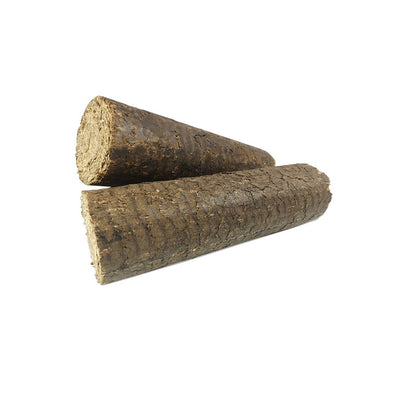 Bûches densifiées Ma Bûch’Hêtre – Pack de 5 – 100% hêtre naturel – Bois compressé haute performance