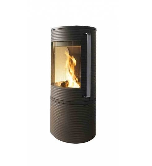 Poêle à bois étanche Invicta Altara 7 kW – Fonte noire, haut rendement, bûches 33 cm